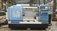 Certification CE ISO, contrôleur de tour CNC CK6150, porte-outils à 4 postes, mandrin à 3 mors manuel/hydraulique, tour CNC