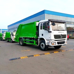 Camión Compactador de Basura SHACMAN 4X2 de Suministro Confiable para la Recolección de Residuos Municipales y la Limpieza de Ciudades Inteligentes - Product Image 4