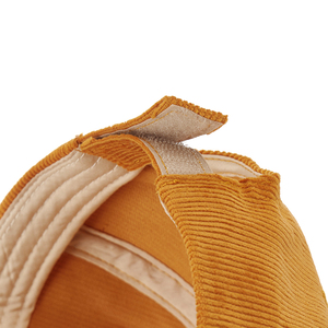Free Sample New Terry Embroidered Logo 6 Panel Spring Autumn Corduroy <b>Children</b> Baseball Cap Sports Caps - Product Image 6