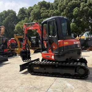 Excavadora Compacta Kubota U55 de 5.5 Toneladas con Brazo Desplazable, Certificación CE y EPA, en Venta - Product Image 2