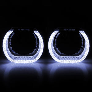 Oferta Especial: Ojos <span class=keywords><strong>de</strong></span> Ángel 5D <span class=keywords><strong>de</strong></span> 3.0 Pulgadas, Bi-<span class=keywords><strong>LED</strong></span>, 12V, Proyector, Máscara Halo, Anillo WRGB, DRL con Función Switchback, Nuevo I6-WRGB - Product Image 6