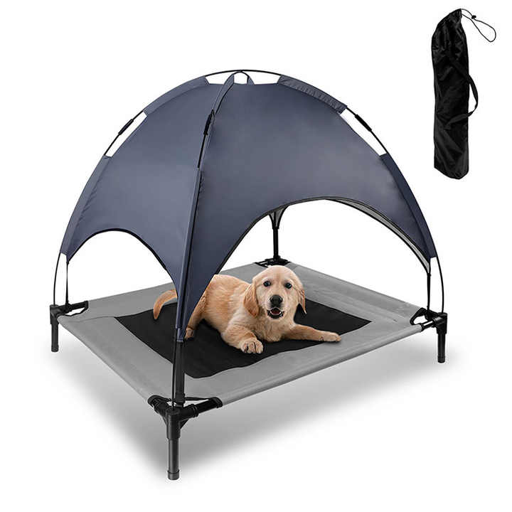 View of Outdoor Dog Hammock Bed - Durable, Supportive & Sustainable