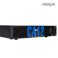 Amplificateur de puissance pour enceintes Line Array CA12 Professional Class H 2U 8 Ohms 2 canaux 2*800W HI-PASS/LO-PASS
