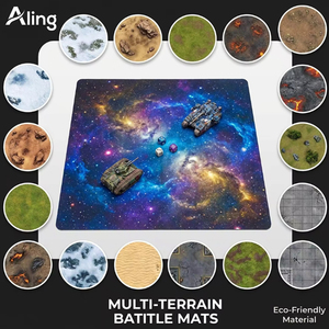<span class=keywords><strong>Tapis</strong></span> <span class=keywords><strong>de</strong></span> jeu <span class=keywords><strong>de</strong></span> table pour cartes <span class=keywords><strong>de</strong></span> Dungeons and Dragons, surface avec dos en caoutchouc - Product Image 4
