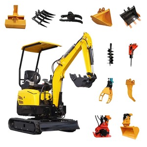 Hot Sale Micro Excavator 1.5 Ton Battery Powered Mini Bagger Small Crawler Mini Digger Machine For Green Farm - Product Image 1