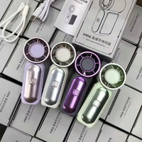 Mini ventilateur de poche personnel puissant à vent fort, moteur turbo 26 pieds, pour parcs à thème en plein air et ventilateur de poche rechargeable pour l'extérieur