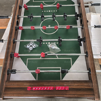 Table de football en bois massif Sportcraft pour l'intérieur – Jeu de baby-foot manuel