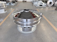 Tamis vibrant pour poudre d'ail |   Machine à tamiser rotative en acier inoxydable SUS304 de qualité alimentaire