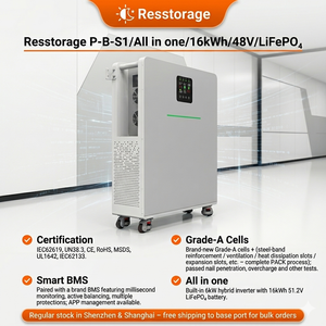Sistema de Almacenamiento de Energía Todo en Uno de 16 kWh con Inversor Híbrido de 6 kW y Batería LiFePO4 para Energía Solar de Respaldo en el Hogar - Product Image 1