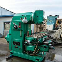 Fraiseuse verticale à tourelle robuste d'occasion à haute rigidité pour les travaux de fabrication de moules complexes