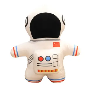 Новый дизайн на заказ мягкий подарок набитый самолет астронавт плюшевая кукла игрушка