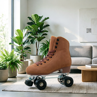 Patins à roulettes de loisirs d'extérieur en gros, équipement sportif personnalisé, structure durable, roues haute performance pour achat en gros