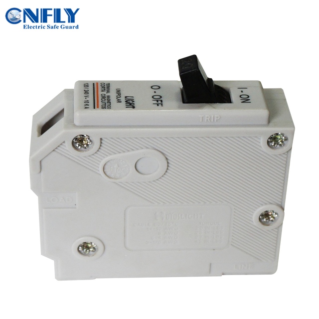125V 10KA 20A 30A UNIPOLAR CORTACIRCUITO TERMOMAGNETICO Insert in Circuit BREAKER