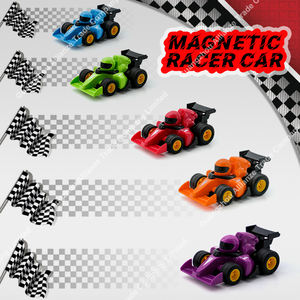 Pequeño <span class=keywords><strong>Coche</strong></span> de Carreras Magnético de Juguete, 5 Tipos de Color, ABS+ Magnético, Empuja y Anda, Mini <span class=keywords><strong>Coche</strong></span> de Juguete, <span class=keywords><strong>Coche</strong></span> de Juguete Magnético Impulsado por Fricción - Product Image 2