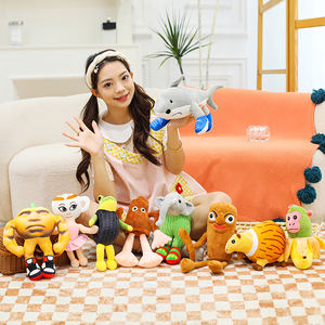 Una variedad de juguetes de peluche, lindos y peculiares muñecos de animales de peluche, Regalos perfectos para el hogar adecuados tanto para niños como para niñas. - Product Image 6