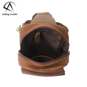 <span class=keywords><strong>Borsa</strong></span> a Tracolla in Vera Pelle <span class=keywords><strong>di</strong></span> Vacchetta Stile Retrò per Uomo, <span class=keywords><strong>Borsa</strong></span> a Spalla in Pelle Crazy Horse, <span class=keywords><strong>Borsa</strong></span> da Uomo per Attività all'Aperto - Product Image 4