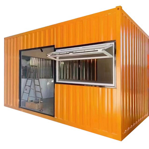 Quiosco de Contenedor Marítimo Modificado, Diseño Industrial Rectangular para Uso en Tiendas, Grosor Estándar - Product Image 1