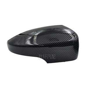 Carbon Fiber Rearview <b>Mirror</b> Covers For Ford Kuga Escape Full Set Spherical <b>Mirror</b> <b>Plastic</b> Material - Product Image 4