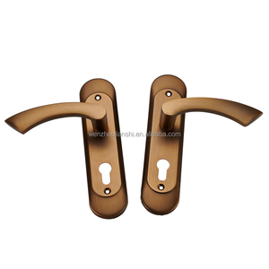 Khóa cửa sắt NỘI THẤT PHÒNG NGỦ bền trong nhà nhôm xử lý pintu kunci pintu xi lanh với các phím 58*40 Khóa cơ thể Lỗ mộng - Product Image 2