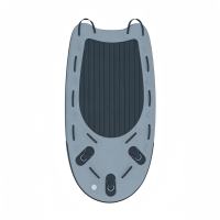Planche de sauvetage gonflable robuste pour jet ski et surf, en PVC, pour la mer