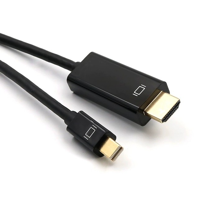 1.8M Mini DisplayPort to HD-MI Cable Gold Plated Mini DP to HD-MI Cord for Macbook