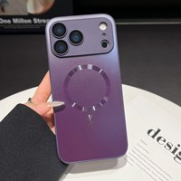Estuche de carga inalámbrica magnética para iPhone 17 16 15 14 13 12 11 Pro Max 17 Air 16E cubierta de protección de lente de vidrio de silicona