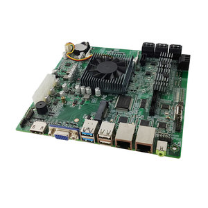 Thin-ITX ออนบอร์ดซีพียู <span class=keywords><strong>DDR3</strong></span> J1900เมนบอร์ดอุตสาหกรรม13 SATA 7 USB 2 COM NAS ป้ายดิจิตอลแบบฝังตัว - Product Image 5