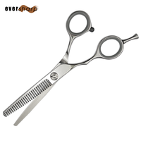 Ciseaux de coiffure professionnels pour animaux de compagnie, haute qualité, pour droitiers, droits, tranchants, polis miroir, en acier inoxydable convexe