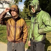 Veste à capuche personnalisée, style streetwear vintage, imperméable, changeant de couleur selon la température, fermeture éclair intégrale, pour homme, décontractée, hiver, extérieur