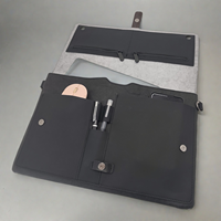 Oybp-614 personnalisé nouveau design 13 14 16 pouces sac à main pour ordinateur portable professionnel mallette en papier kraft lavé sac d'ordinateur portable pour homme