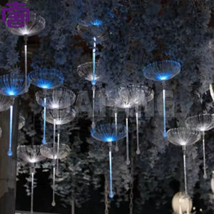 Adorno de Diente de León de Fibra Óptica LED para Interiores/Exteriores, IP65, Color Personalizado, Regulable, Decoración para Fiestas de Navidad, Eventos, Cumpleaños - Product Image 5