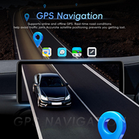 Podofo 10,25 '4 + 64G 8 Core Car Radio para mercedes-benz IPS pantalla inalámbrica Carplay y Android Auto GPS WIFI FM RDS BT Car Stereo