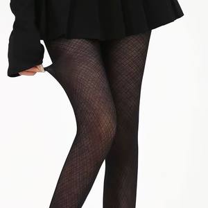 मीठे हीरे की जाली जेक्क्वार्ड स्टॉक स्टॉक-महिलाओं के लिए नई अल्ट्रा पतली विरोधी स्नैग सरासर पैंटीहोज टाइट्स - Product Image 2