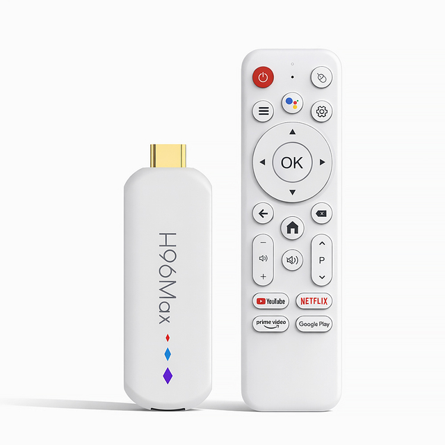 4K TV Stick Android 14 Quad Core H96 MAX M20 Amlogics S905L3 Dual WiFi Media Player Streaming Internet Mini Dongle