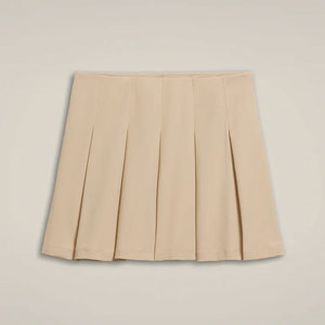 Service OEM de logo personnalisé, jupe de tennis pour femme en couleur unie, été, séchage rapide, haute élasticité, jupe de fitness pour le tennis - Product Image 6