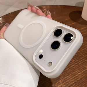 Proveedor Mayorista de Fundas Magnéticas de Silicona Mate Personalizables, Compatibles con <span class=keywords><strong>iPhone</strong></span> 12-17 - Product Image 2
