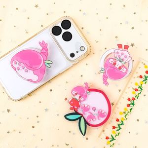 Support de téléphone portable personnalisé en acrylique avec grip magnétique par sublimation, en plastique, pour fixation sur téléphone - Product Image 4