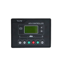 Interruptor de Transferencia Automática ATS con Generador Diésel, Panel de Control de Arranque ATS, Material Plástico, Corriente de 63A