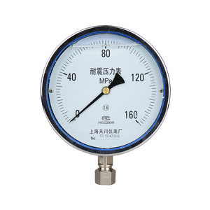 เกจวัดแรงดันทนแรงกระแทก YN-150 ขนาด 150 มม. 0-250MPa การเชื่อมต่อแบบเกลียว ความแม่นยำ 1.6 สำหรับใช้งานในอุตสาหกรรม - Product Image 3