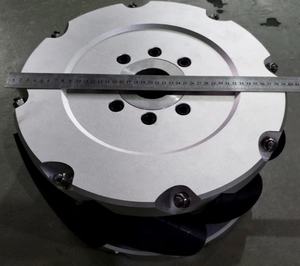 SS 6 טון עומס תעשייתי <span class=keywords><strong>mecanum</strong></span> גלגל מלגזה <span class=keywords><strong>mecanum</strong></span> גלגל omni גלגל - Product Image 4