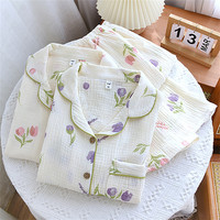 Pyjama en coton pyjama de nuit court pyjama de nuit uni ensemble de pyjamas de nuit pour femmes