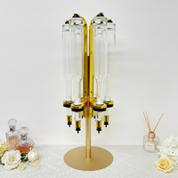 Distributeur de parfum rotatif à 6 flacons, présentoir rotatif, utilisé pour les activités commerciales, les banquets, les mariages, etc.
