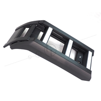 Barres de toit latérales en acier inoxydable Eurocarparts pour Defender 110/90, kit carrosserie automobile, noir argent