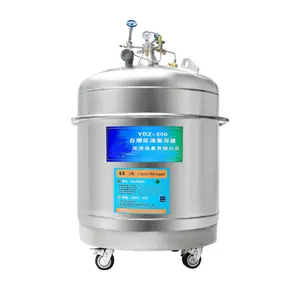 Contenitore di azoto liquido Ydz-800l 15/30/50/100/50/1000l in acciaio inox 304 serbatoio di azoto liquido Ln2 Dewar