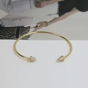 2024 Mar Simple Elegant Personalized Wedding Gold Color Jewelry Set For women Jewelry Set High Quality Fashion Bangle and Ring