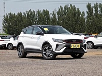 GEELY Coolray SUV 1.4T Turbo LHD Voitures d'occasion Chine 2021 Automatique Sièges en cuir Pneus R18 Intérieur foncé Faible kilométrage