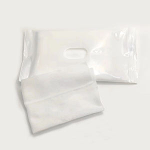 Lingettes humides biodégradables non tissées personnalisables avec logo, 14x18cm, emballage individuel, jetables dans les toilettes, pour bébés et adultes - Product Image 2