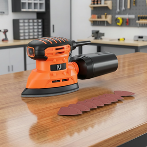 <span class=keywords><strong>Lijadora</strong></span> Eléctrica <span class=keywords><strong>con</strong></span> Cable 230V, <span class=keywords><strong>Lijadora</strong></span> de Detalles para Bricolaje <span class=keywords><strong>con</strong></span> Caja Recolectora de Polvo, 130W, OEM de Fábrica - Product Image 1