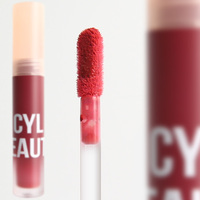 Vente en gros de rouge à lèvres liquide mat vegan à haute pigmentation, imperméable, longue tenue, label privé, rouge, haute qualité