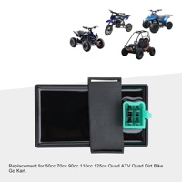 GOOFIT 4 Pin DC CDI De Motocicleta Motorcycle CDI Box pour 50cc 70cc 90cc 110cc 125cc Quad Atv Quad Dirt Bike Go Kart Engine Part